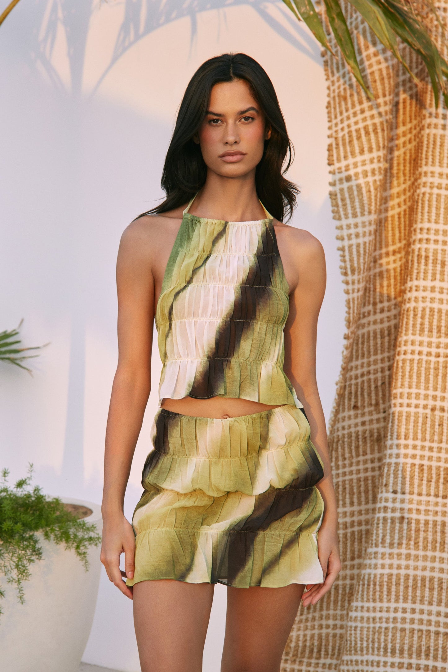 Aria Ruched Top Natura