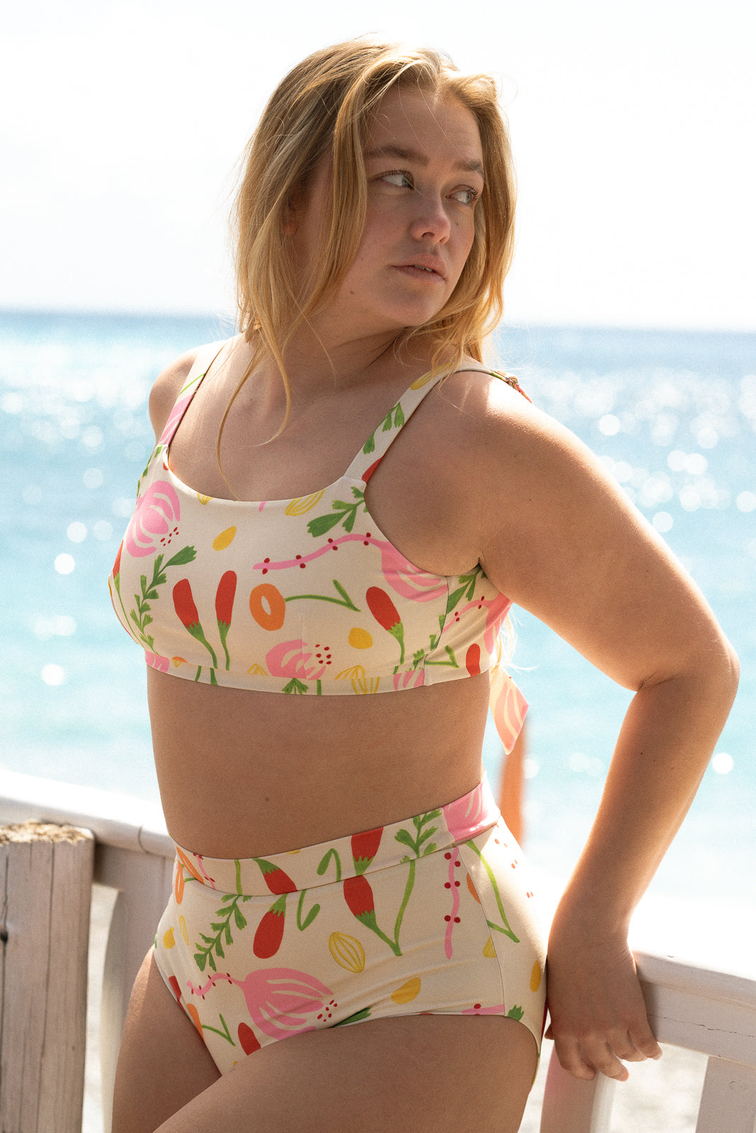 Midsummer Crop Top | reversible