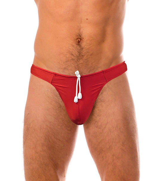 St Tropez Swim Thong Red